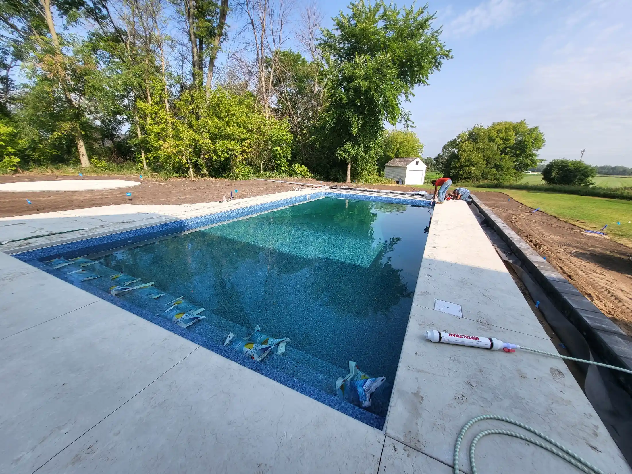 صفر تا صد ساخت استخر در تهران