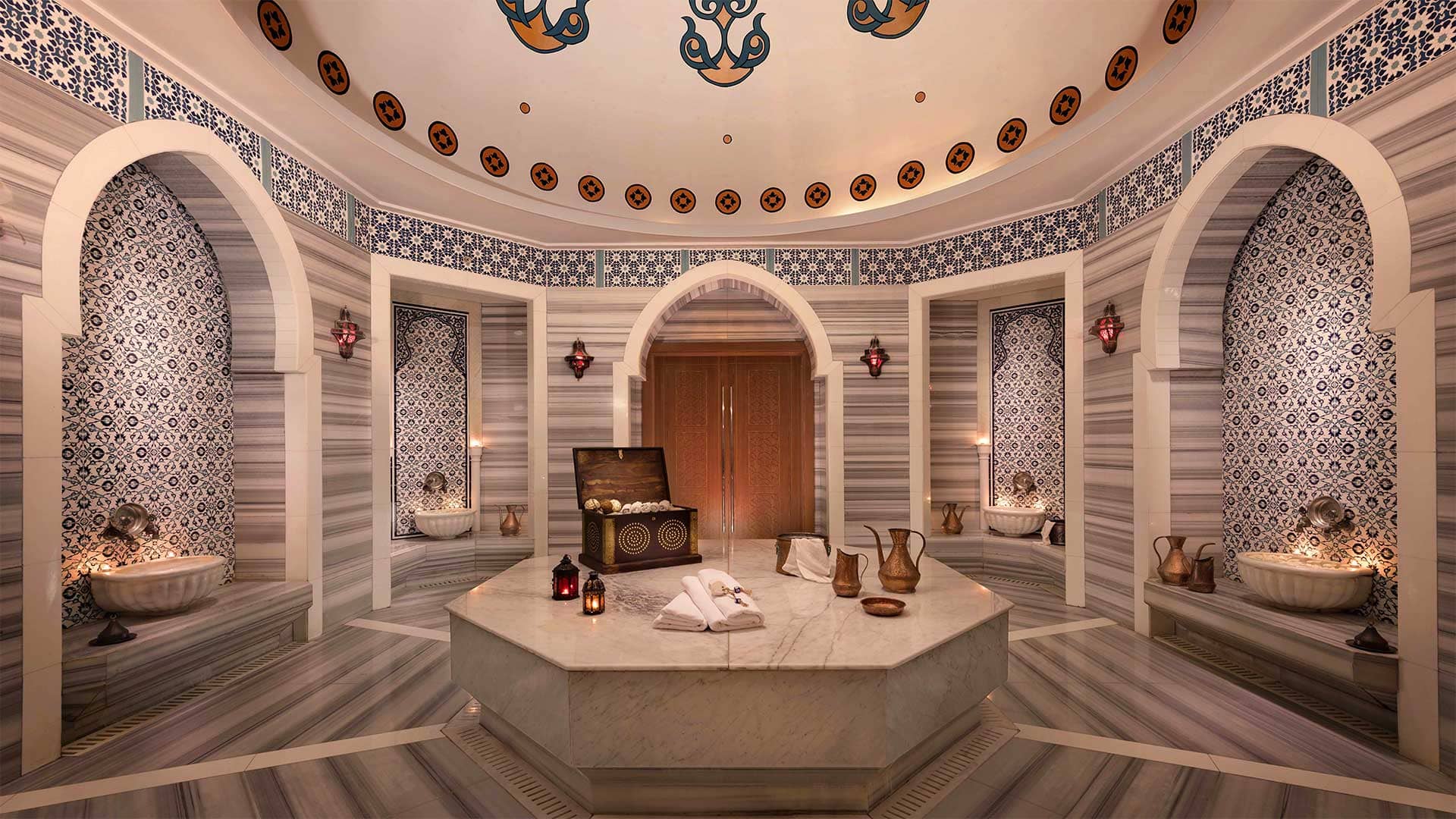 طراحی پلان حمام ترکی
